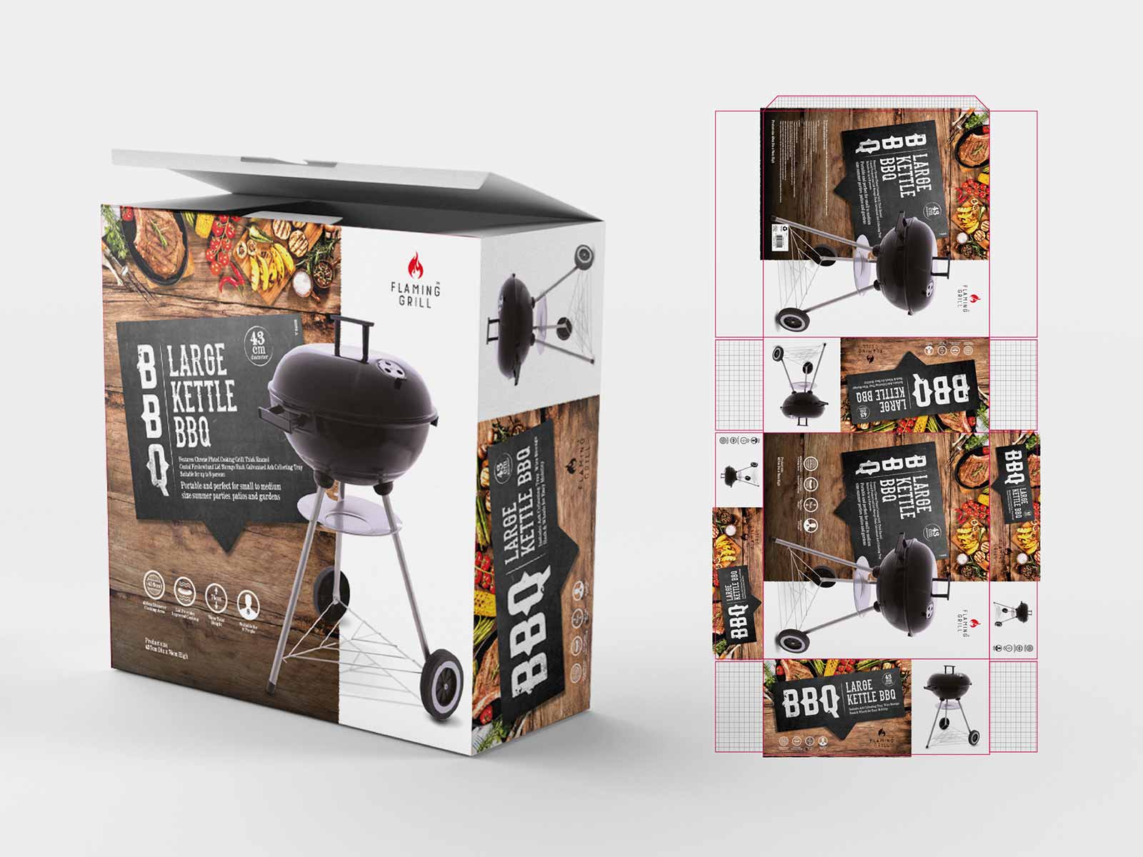 Creative 23 FMCG Flaming Grill
