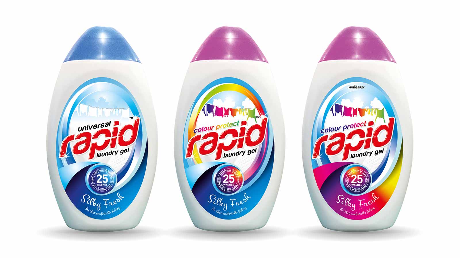 Creative 23 FMCG Rapid Laundry Gel Packaging