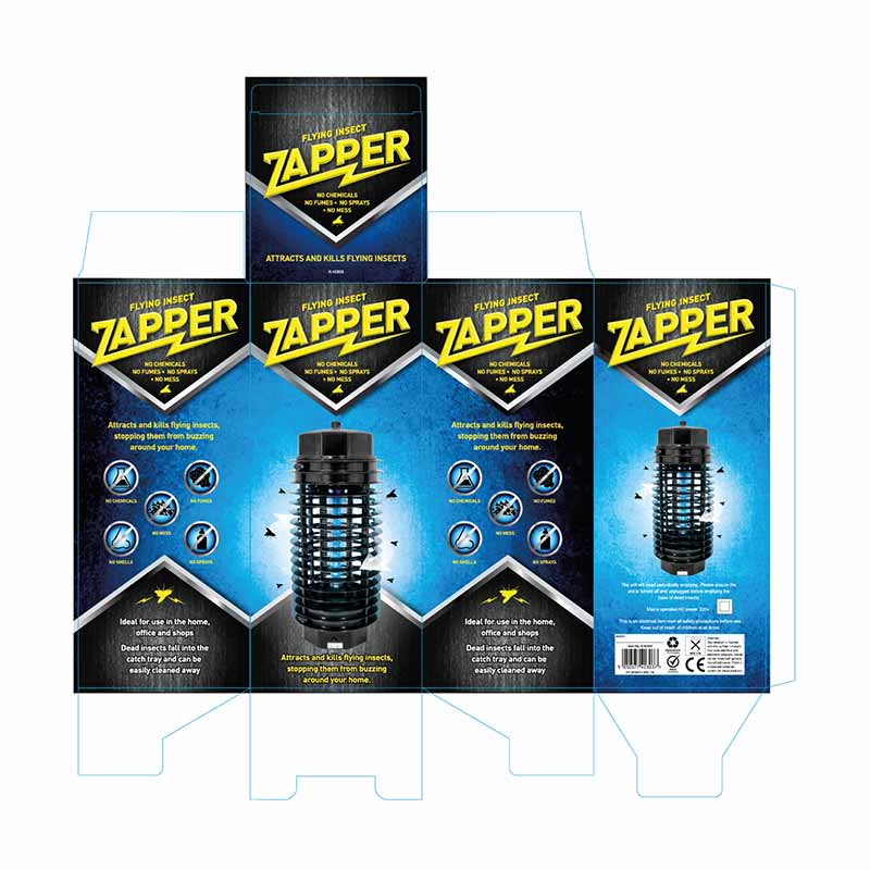 Creative 23 FMCG Fisher Zapper Packaging