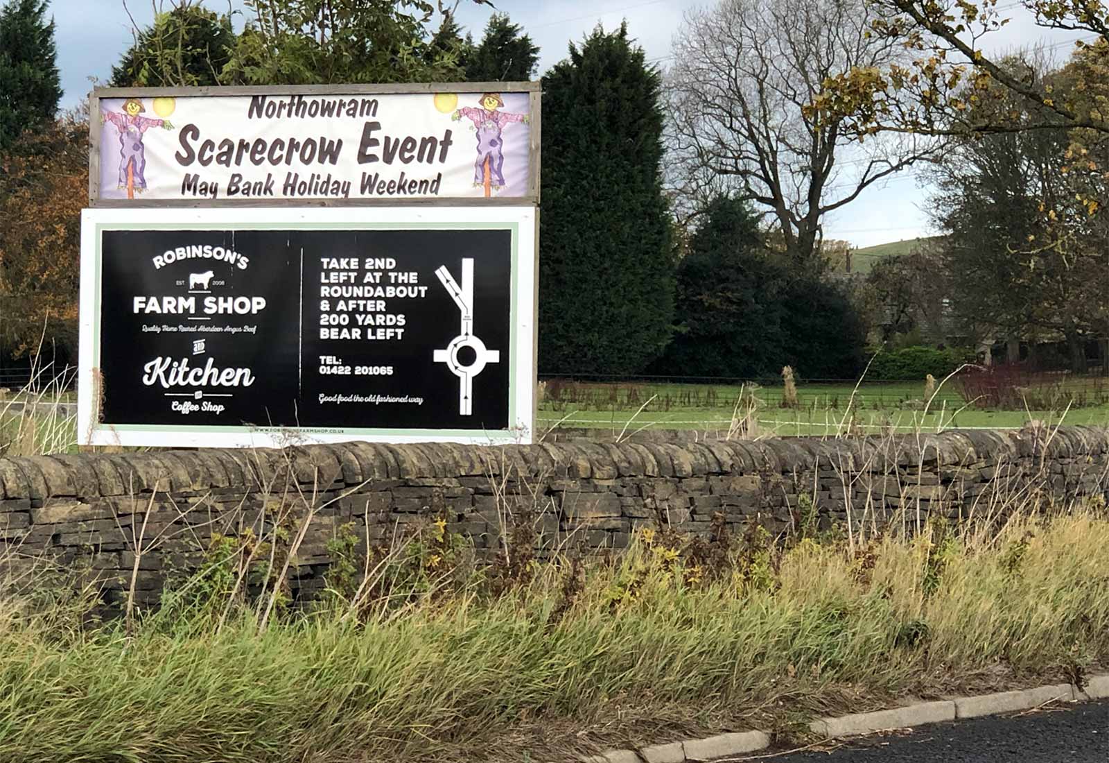 Creative 23 Robinson's Farm Shop Signage