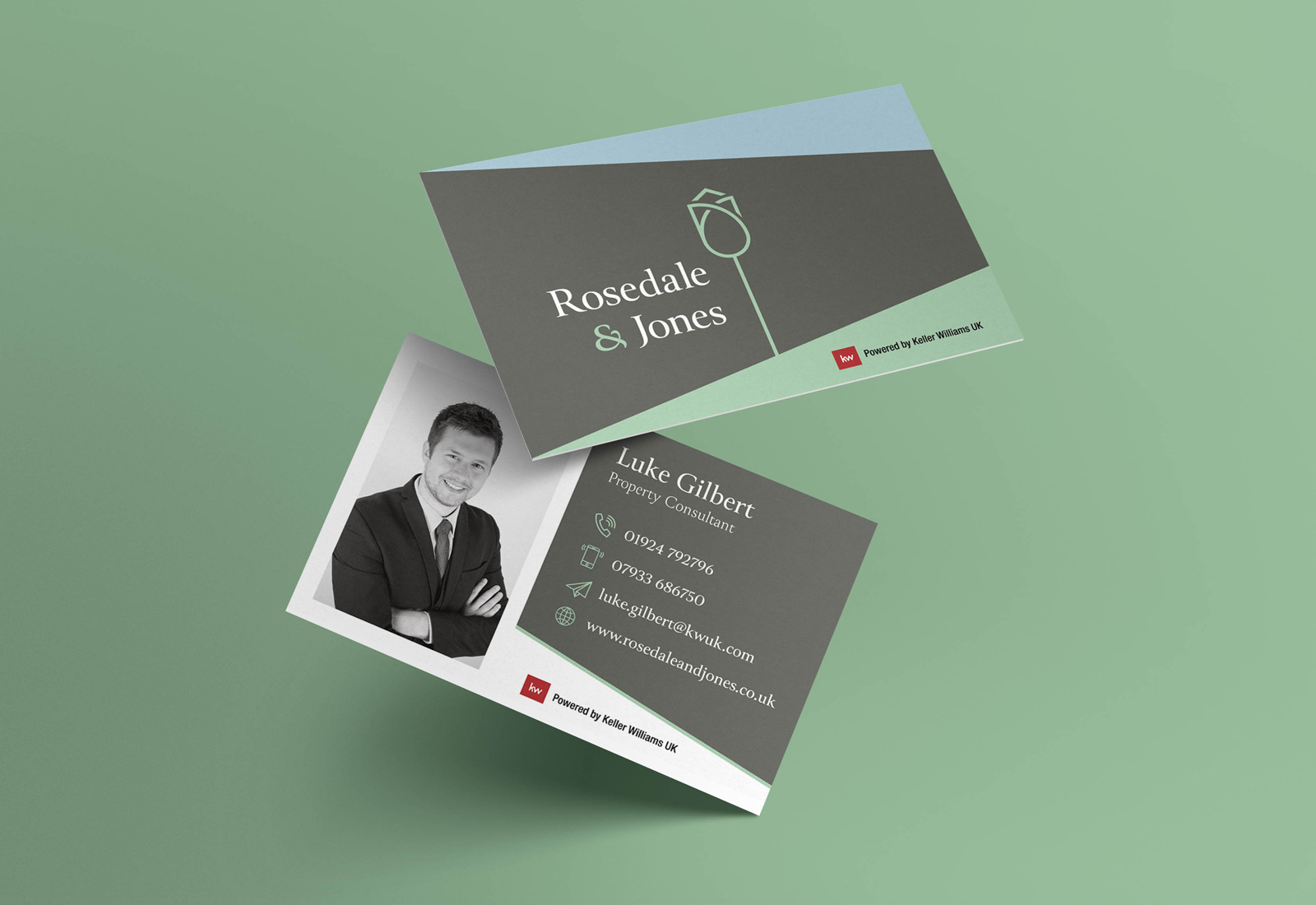 Creative 23 Rosedale & Jones Business Card