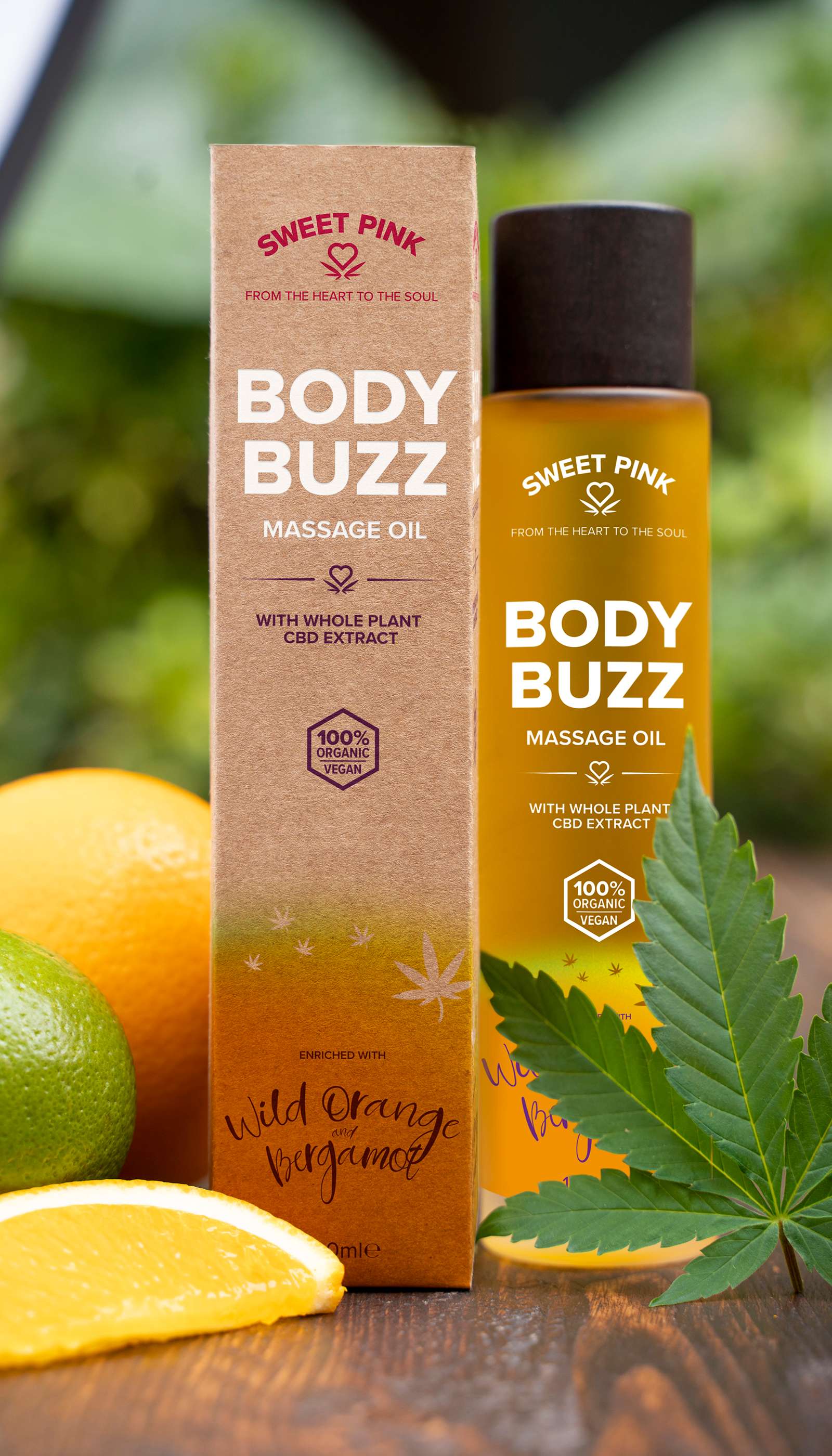 Creative 23 Sweet Pink CBD Body Buzz Packaging