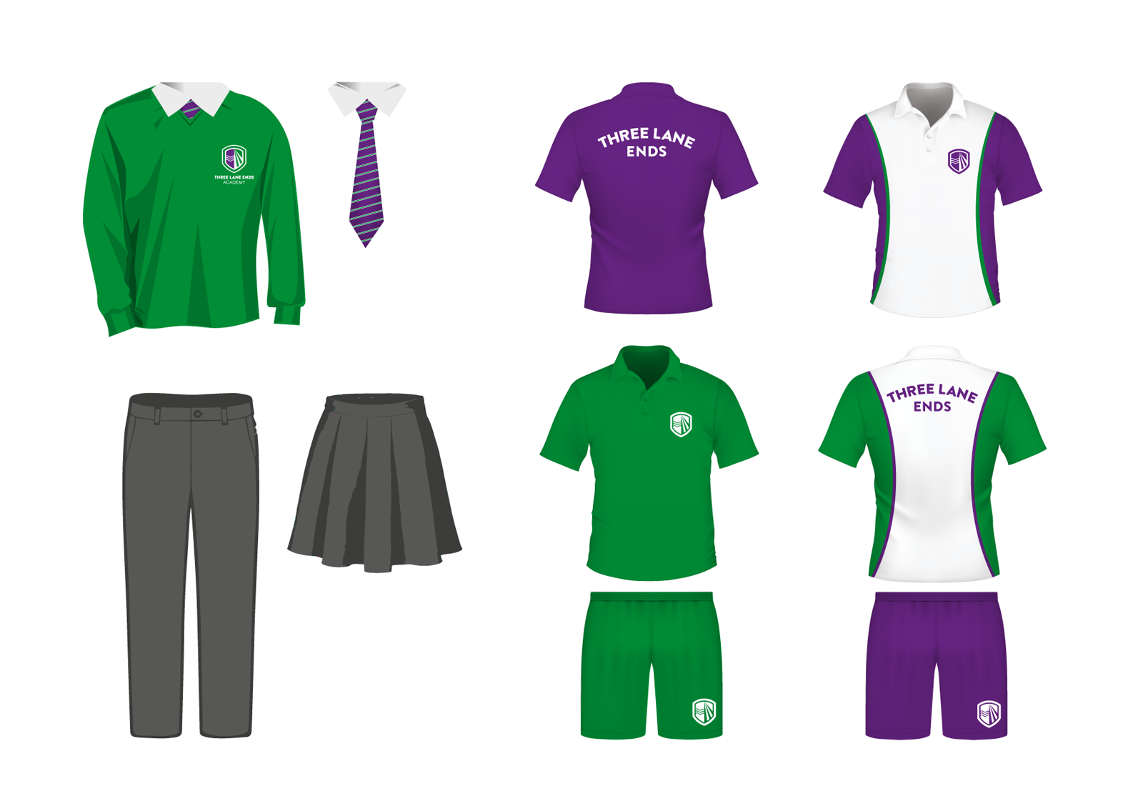 Creative 23 Three Lane Ends Uniform