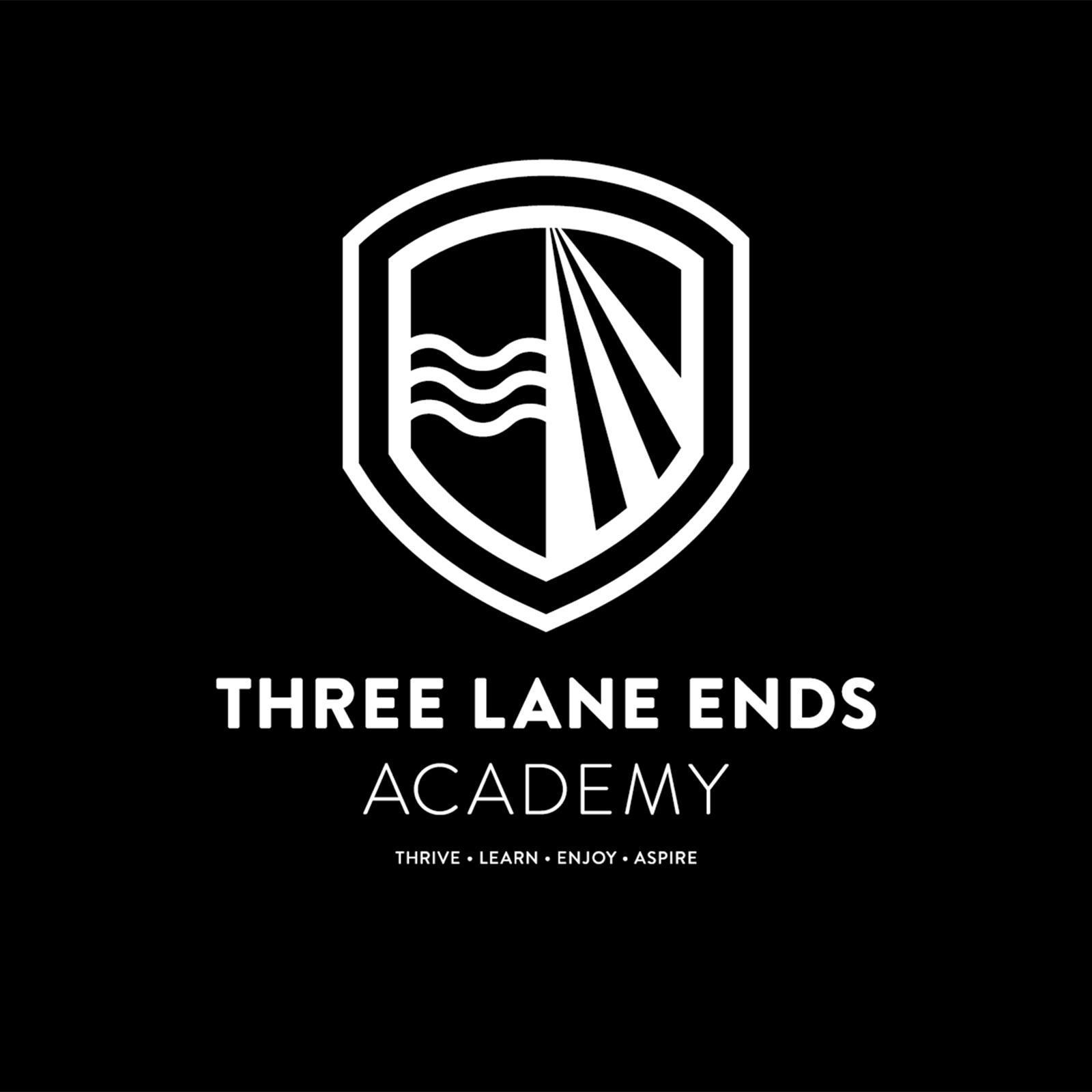 Creative 23 Three Lane Ends Logo